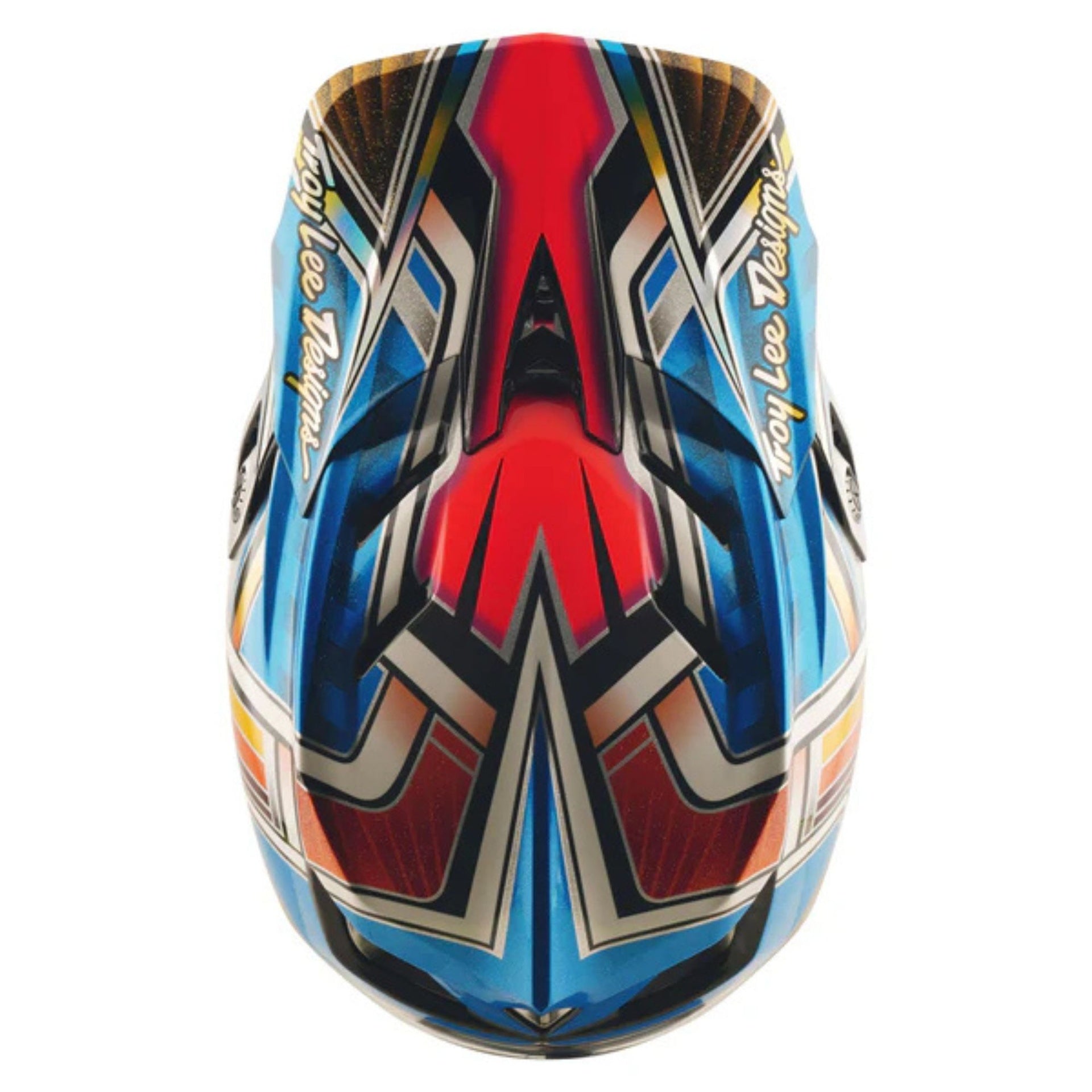 D4 Carbon Helmet; Lowrider Blue